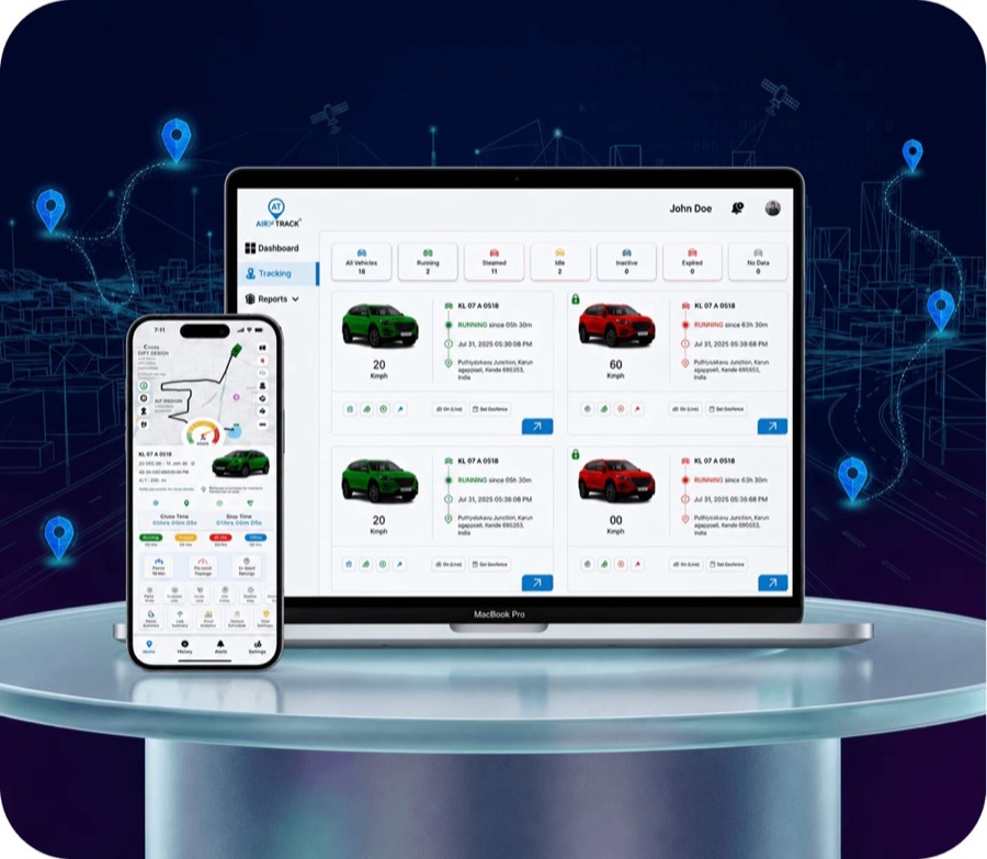 Airotrack — Fleet tracking software