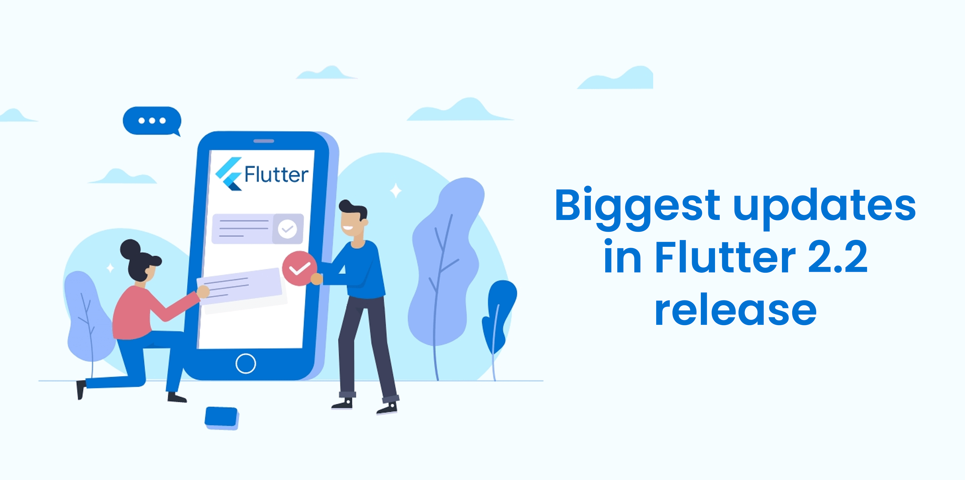 Maiores atualizações no lançamento do Flutter-2.2-