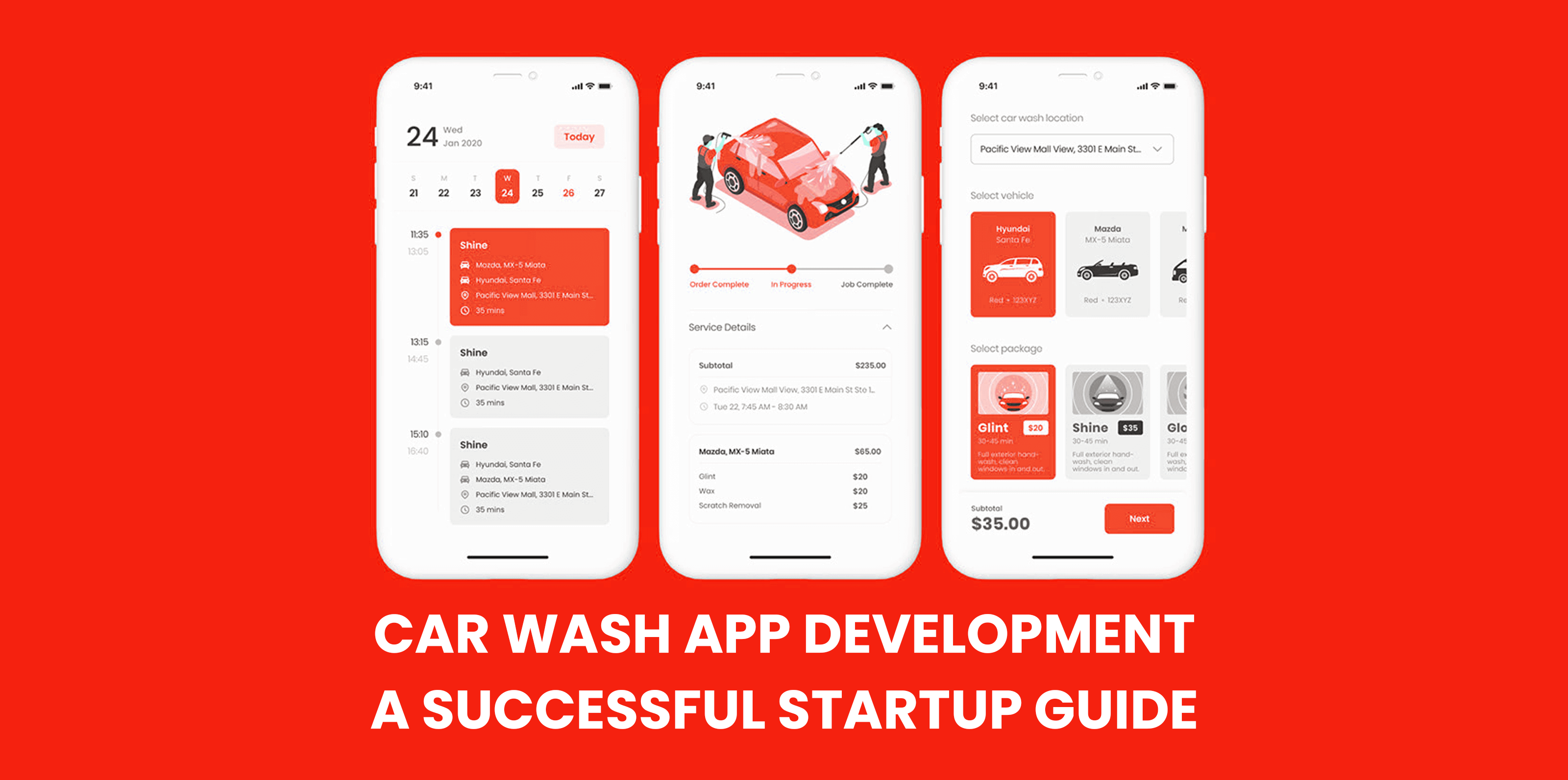 Araba yıkama uygulaması geliştirme-Başarılı bir başlangıç