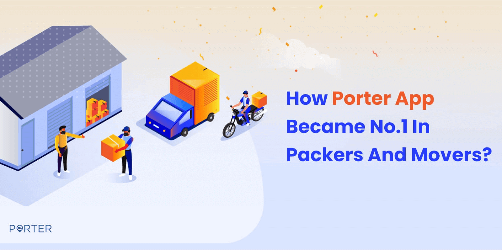 how porter becomes no.1 in packers and movers