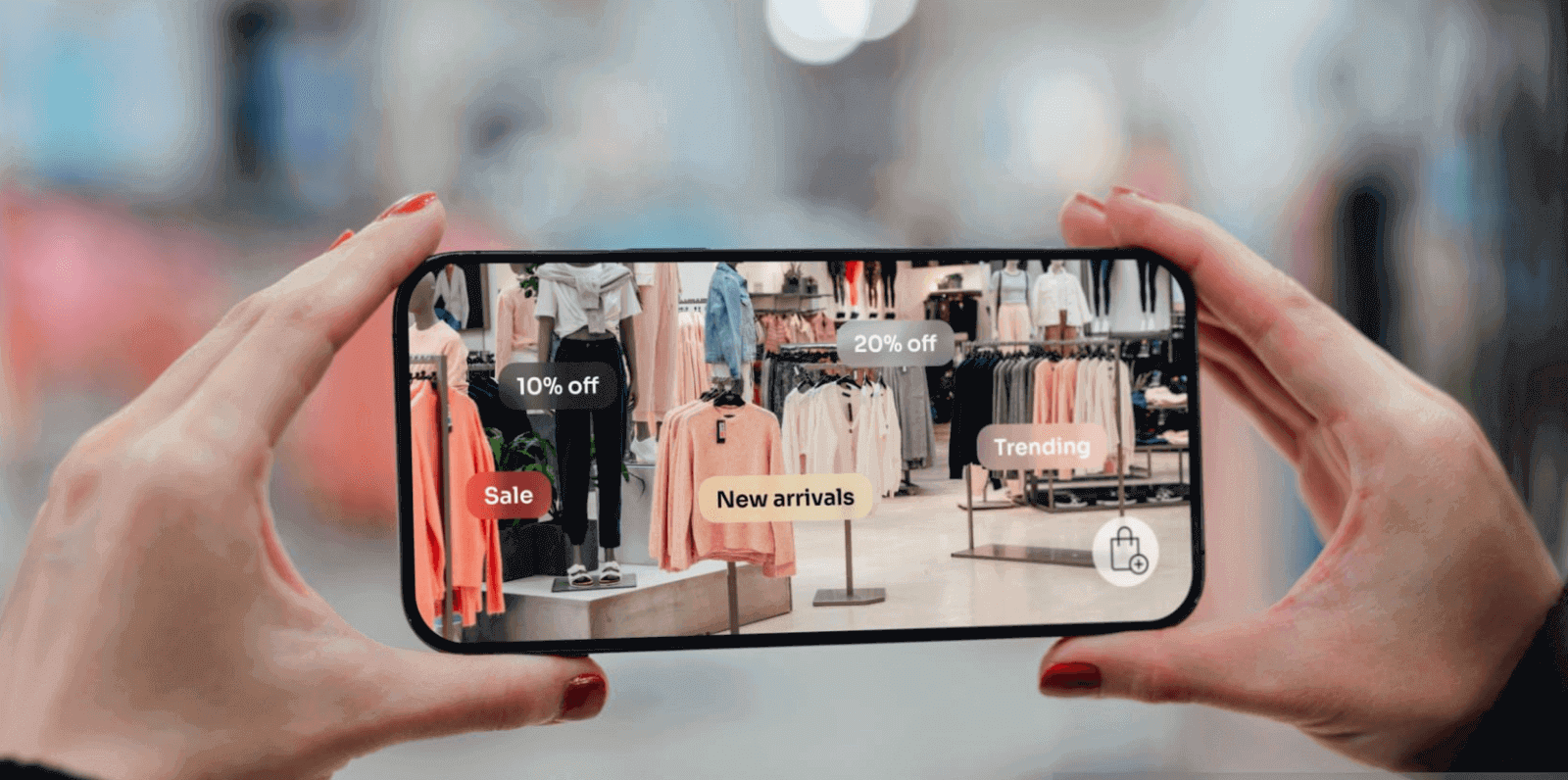 Augmented Reality hauv mobile apps