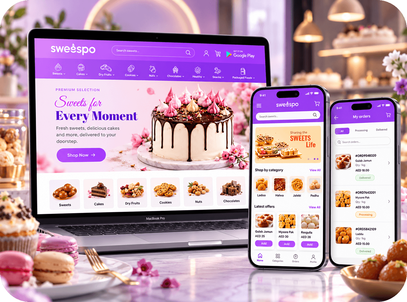 Sweespo — Delivery & Logistics