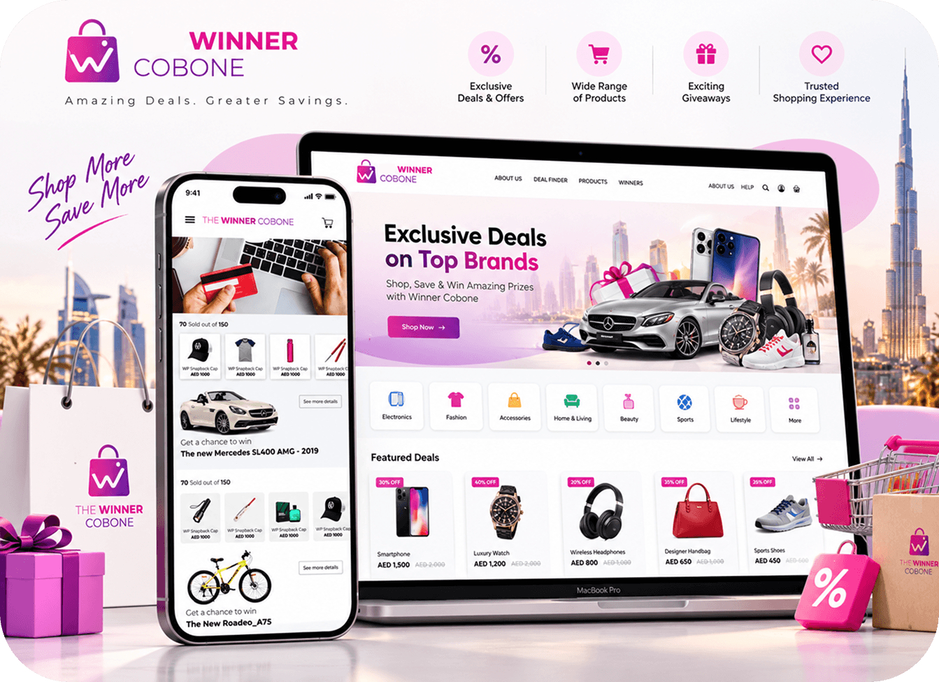 Winner Cobone — Lottery, Loyalty & Rewards