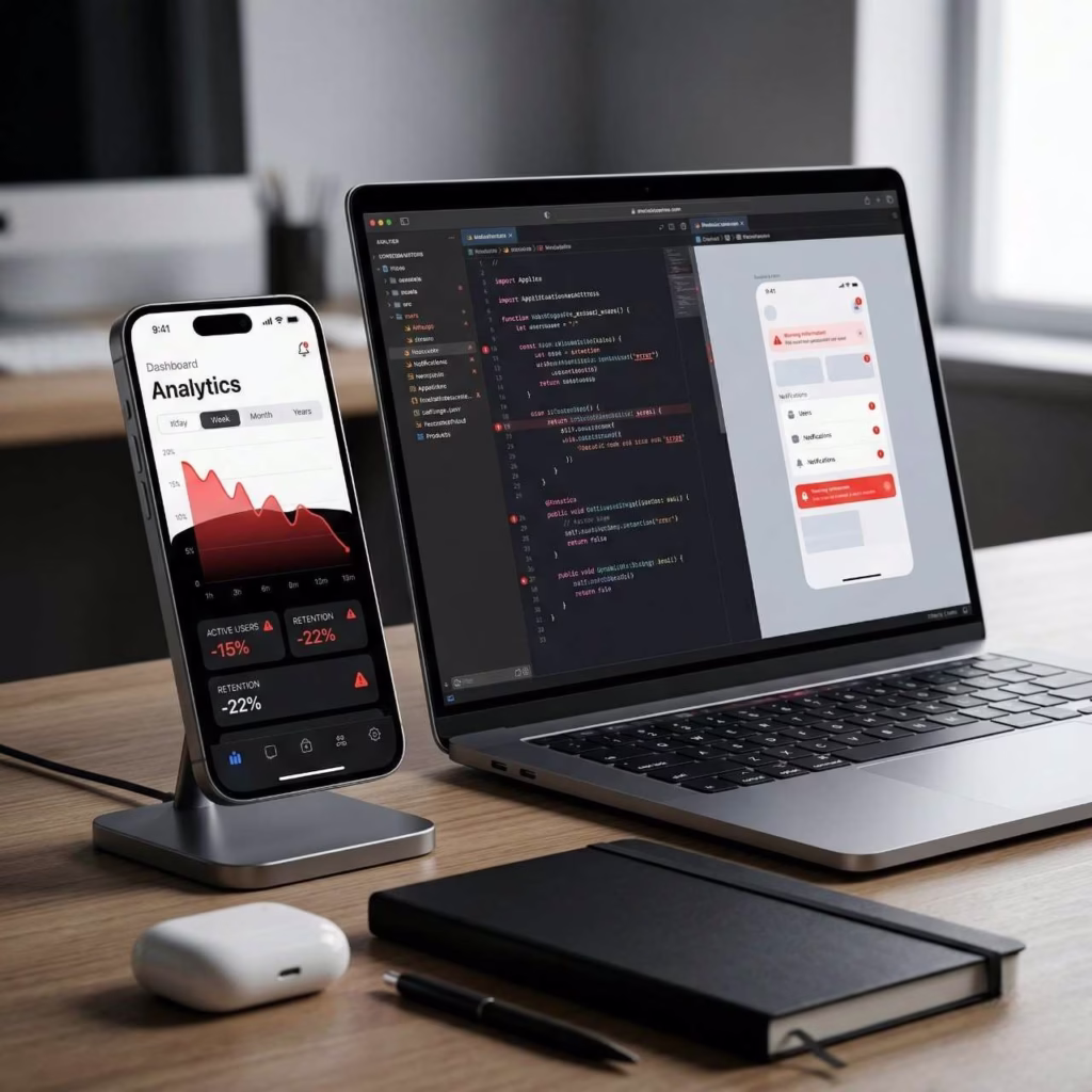mobile app failure user retention drop