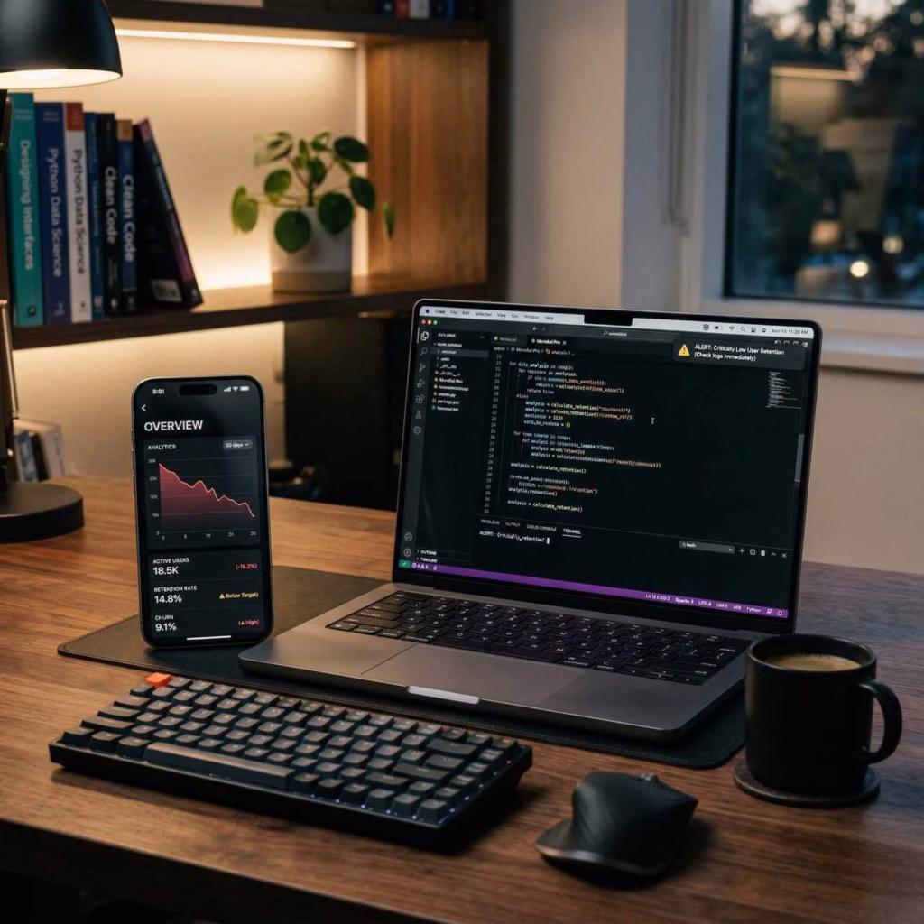 why mobile apps fail analysis dashboard