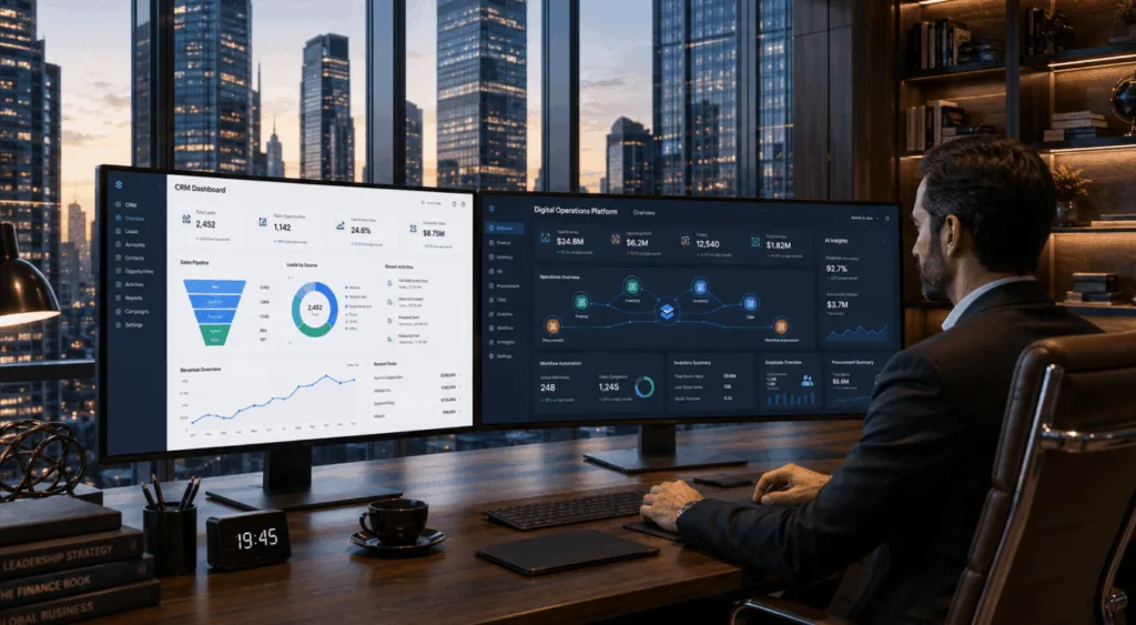 Best Digital Operations Platform Companies 9 Digital Operations Platform vs. CRM Whats the Difference 1 1