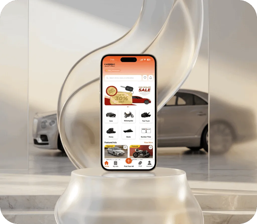 CARSBH1 | Bahrain Vehicle Classifieds & Marketplace App Development 5 carsbh luxury showcase v2 1 1